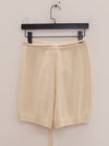 SWAYING 25 Early Autumn Pocket Straight Short Casual Pants SW-SW25PF3B09C1-MB Off-white SW25PF3B09